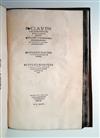 CELSUS, AURELIUS CORNELIUS; et al. De re medica libri octo. 1529 + GALENUS, CLAUDIUS. De plenitudine.  1528